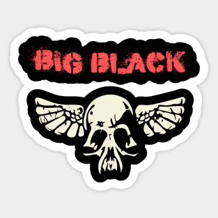 big black Sticker